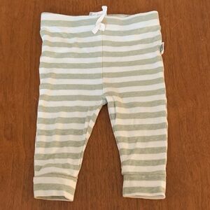 🍊5/$25 Rabbit + Bear Organic Striped Kids Leggings